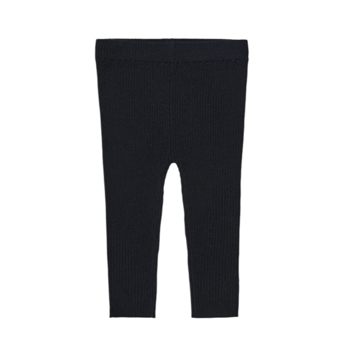 Baby Slim-fit Leggings made from 100% Merino Wool, Sizes 62+74, Colour: dark navy