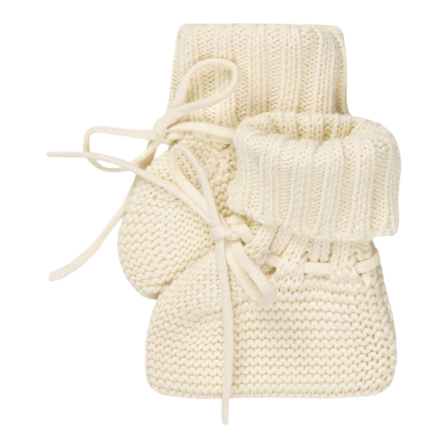 Babysöckchen von Fub aus 100% Bio-Baumwolle, Gr.56-80, Farbe: ecru