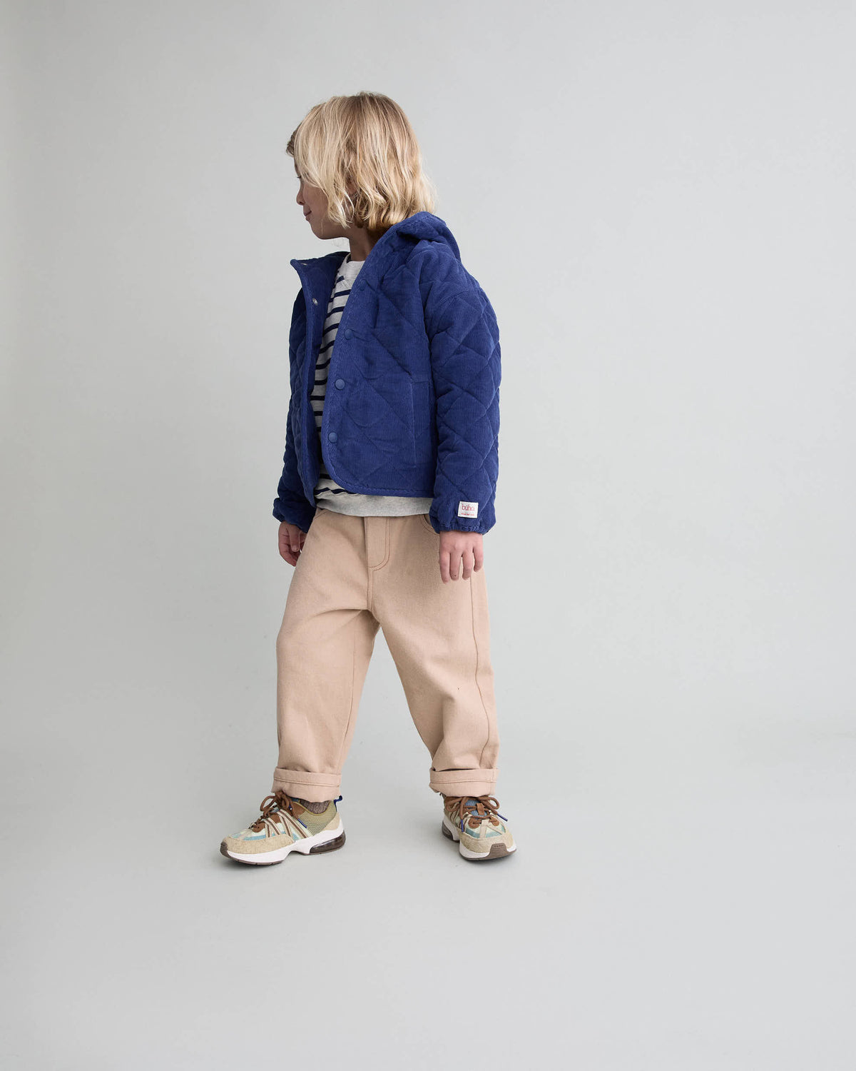 Soft velour Jacket von Búho, 3-6 Jahre, Farbe: marine