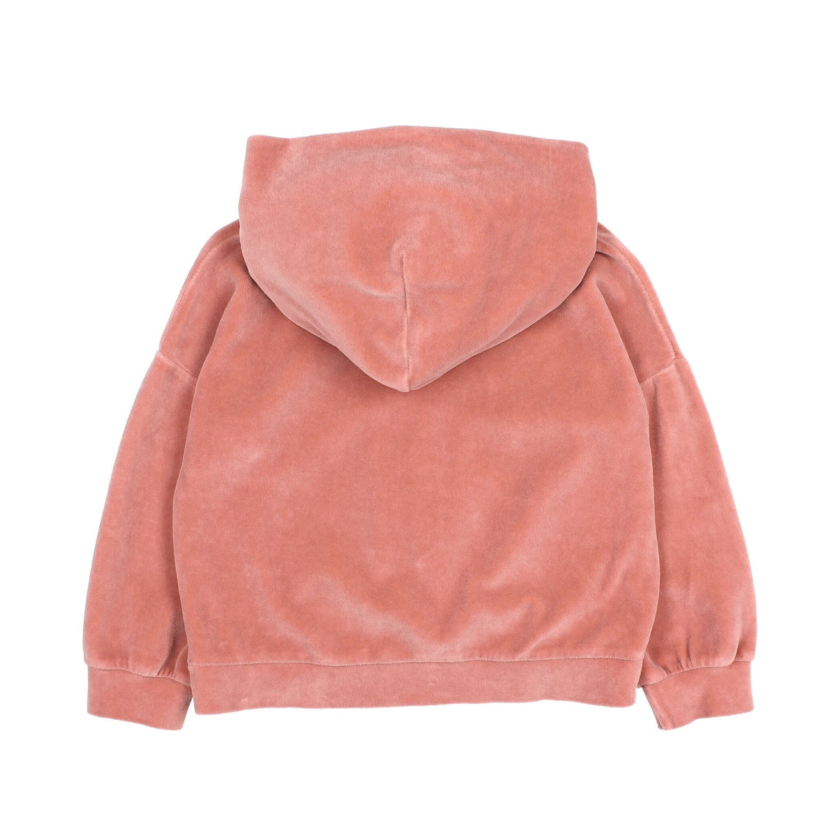 Velvet Hoodie von Búho, 3-6 Jahre, Farbe: peony