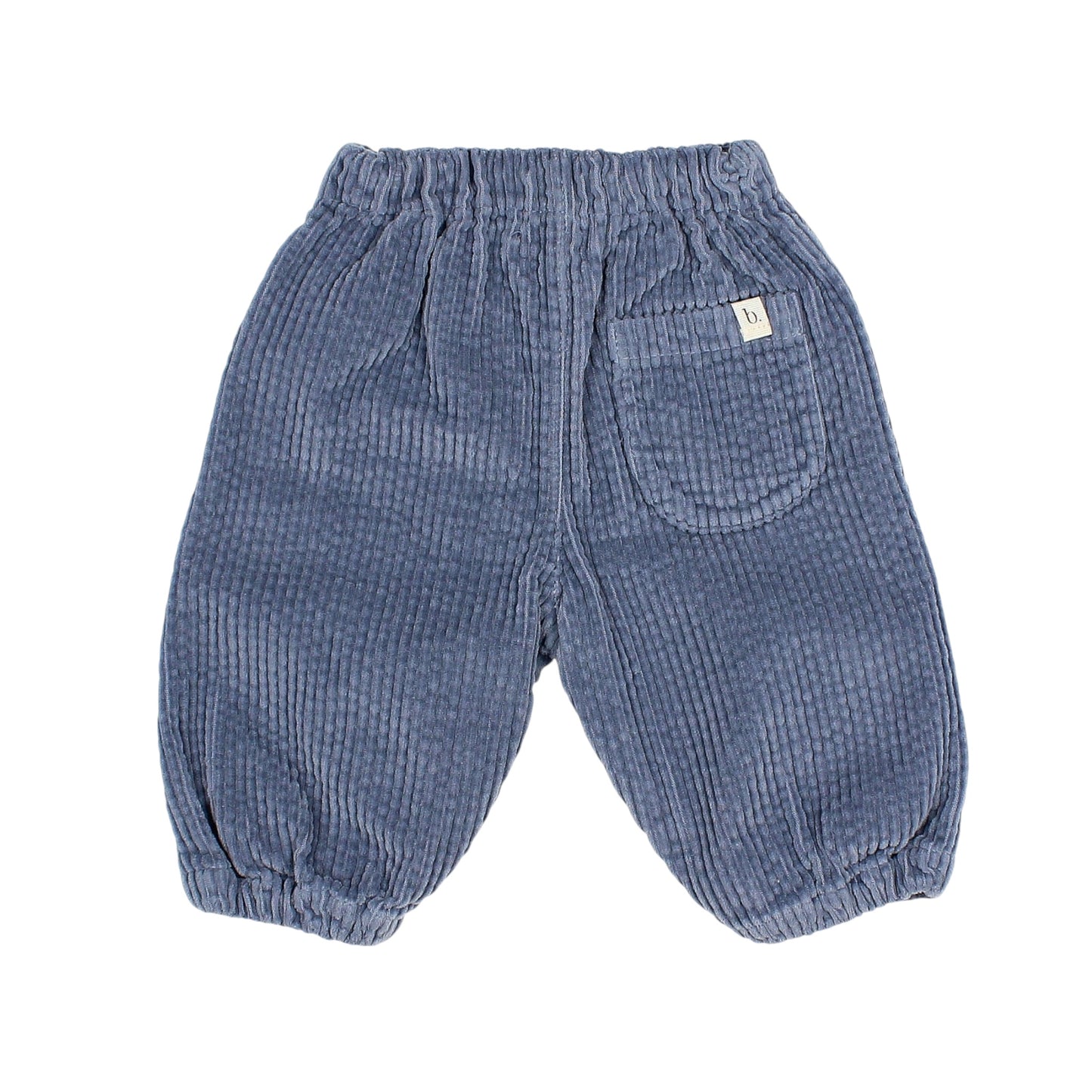 Pantalón de pana de Búho, talla 3-24 meses, color: azul ártico