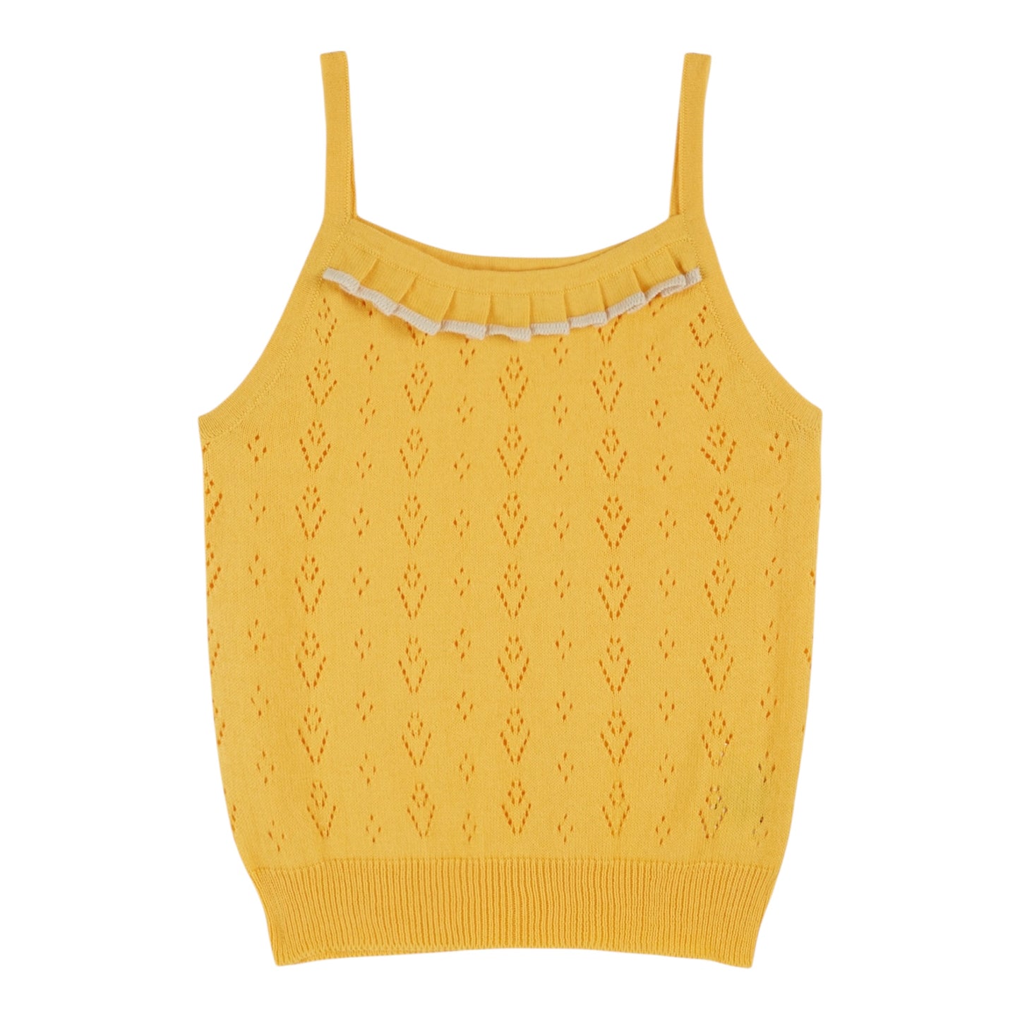 Stricktop von Emile et Ida, Gr. 4-8 Jahre, Farbe: jaune