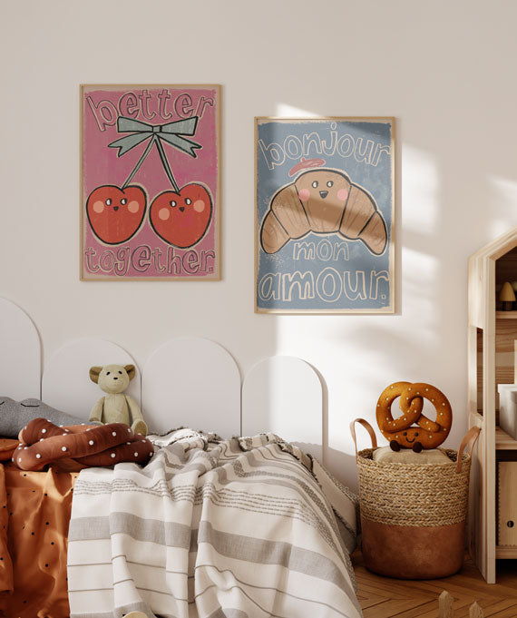 Als Inspiration für Dich: Poster Croissant von Studio Loco
