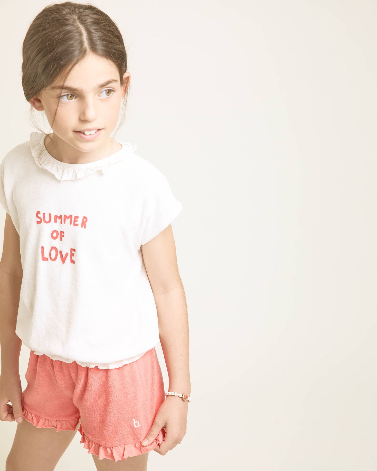 Terry T-Shirt von Búho, Gr. 3-8 Jahre, Farbe: ecru