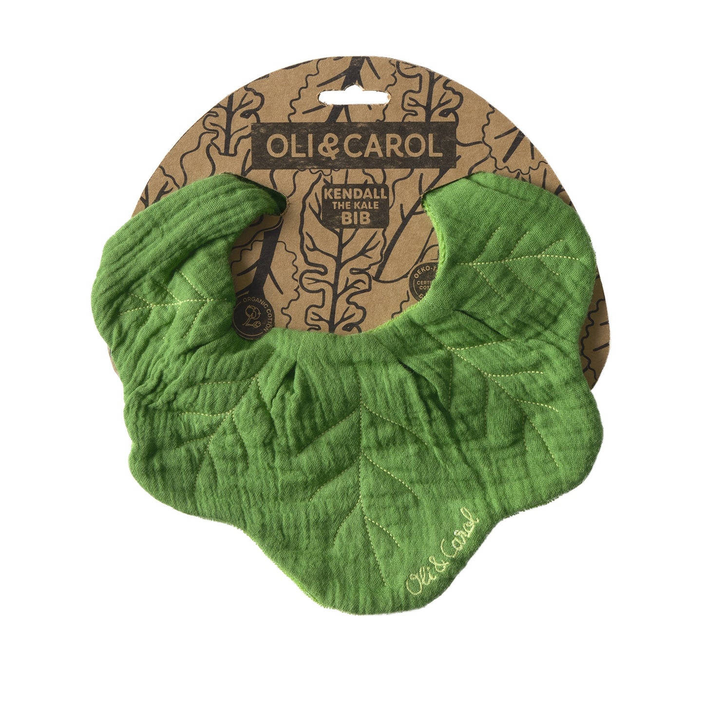 Kale bibs by Oli &amp; Carol