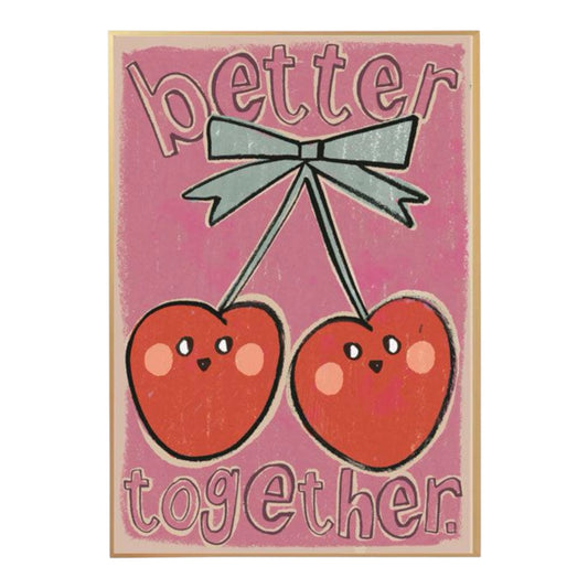 Poster Kirschen von Studio Loco