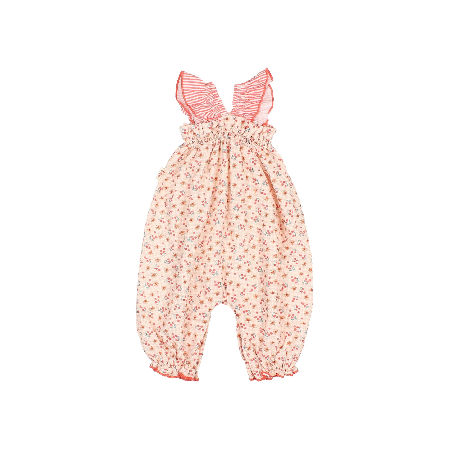 Picnic Jumpsuit von Búho, Gr. 3-24 Monaten, Farbe: coral