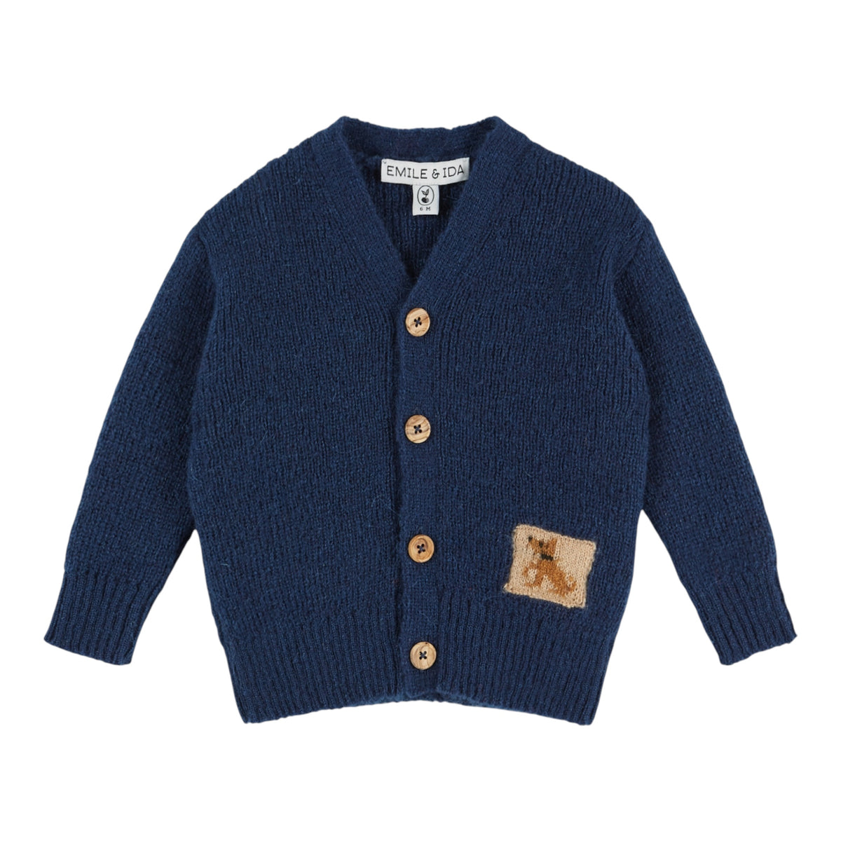 Cardigan von Emile et Ida, 6-24 Monate, Farbe: nachtblau