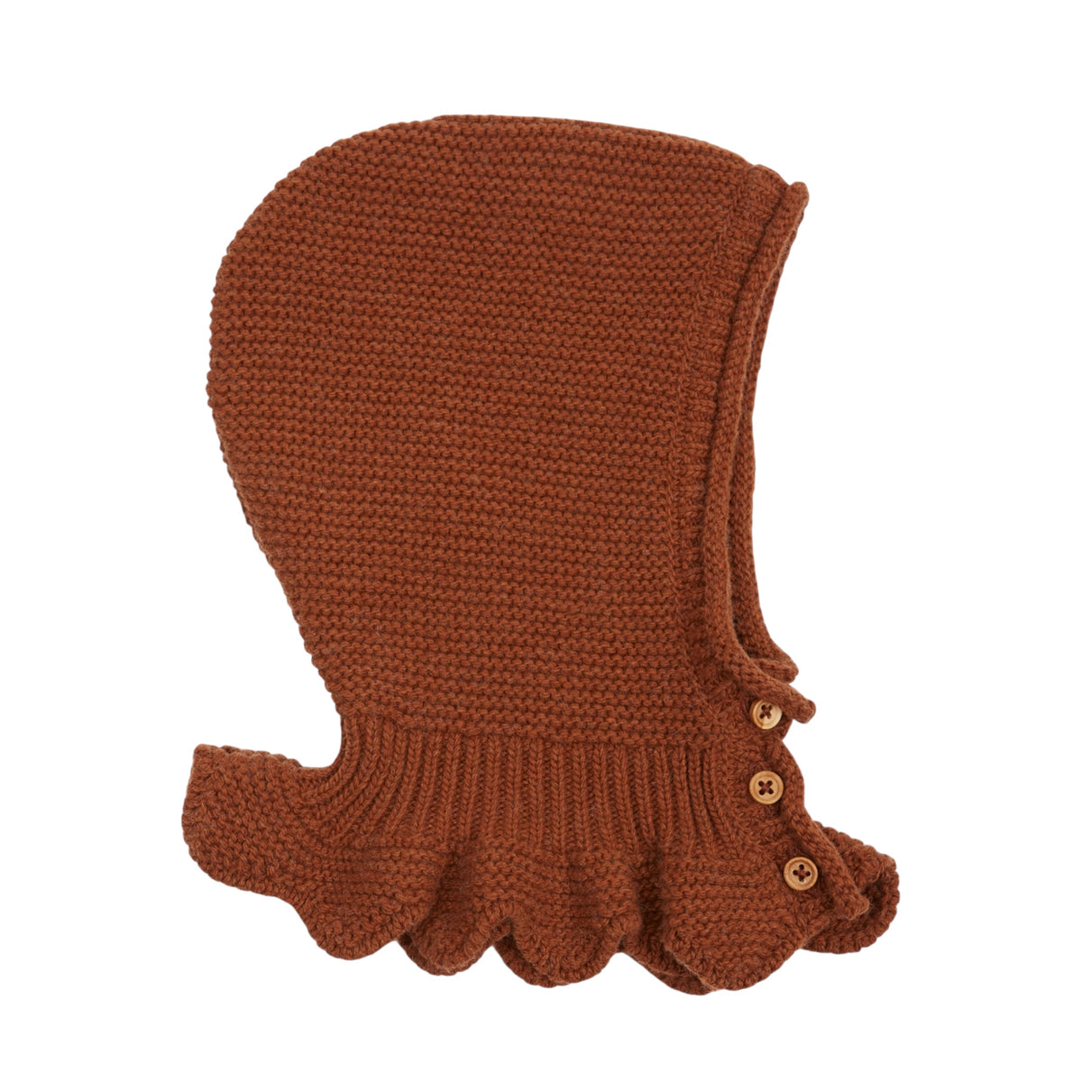 Baby hood from Emile et Ida, size. 3-24 months, color: caramel