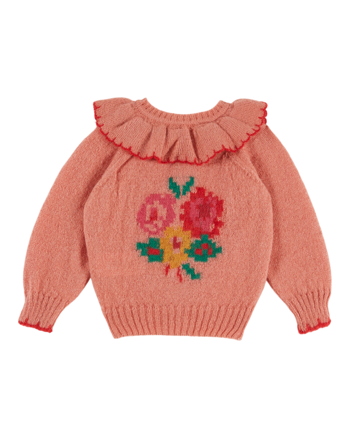 Cardigan von Emile et Ida, 6-24 Monate, Farbe: rouge