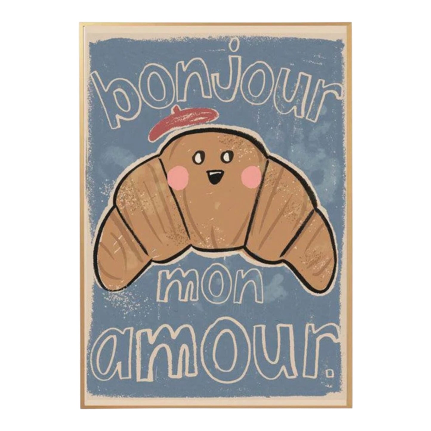 Als Inspiration für Dich: Poster Croissant von Studio Loco