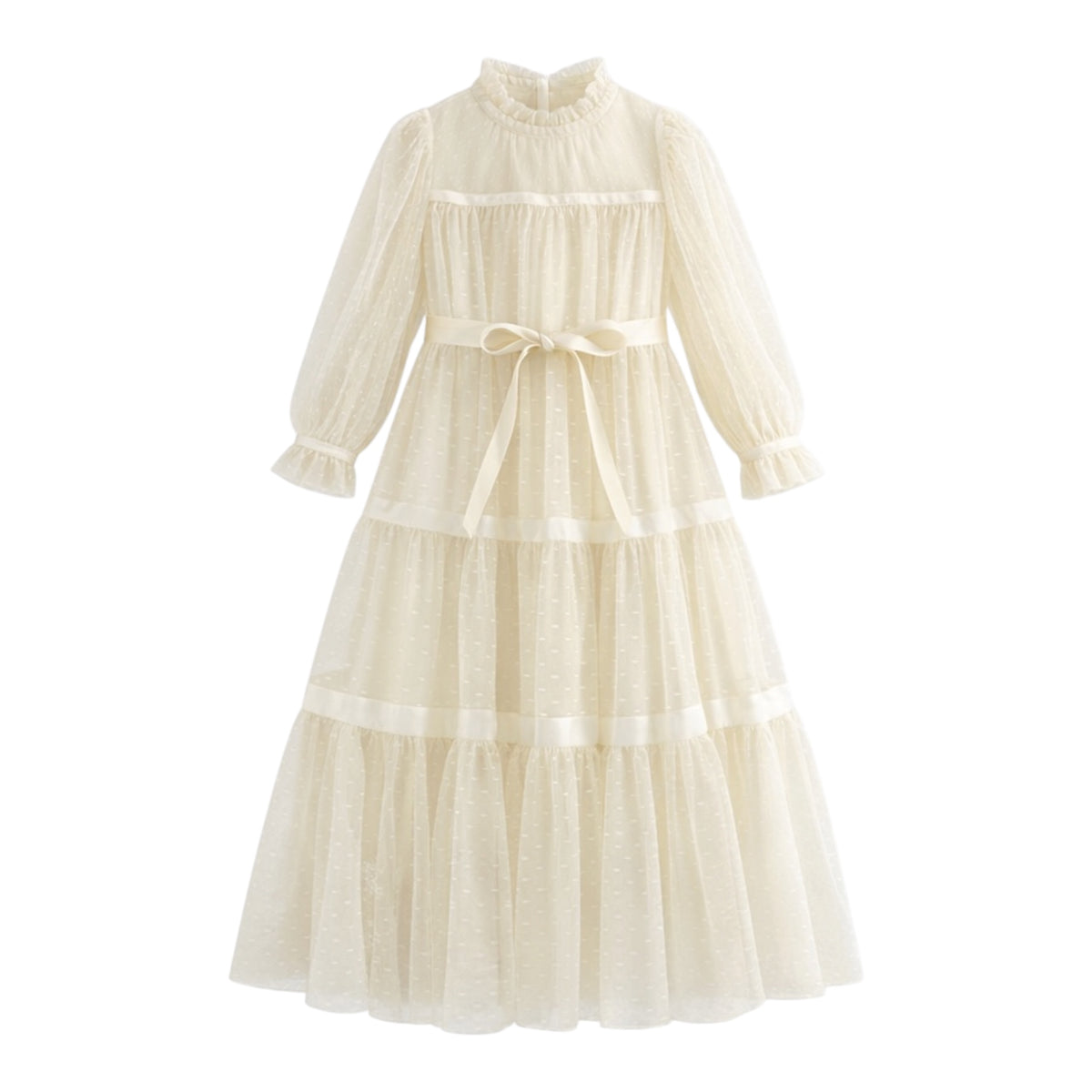 Kleid Valentina von C‘ era una Volta, 3-8 Jahre, Farbe: cream