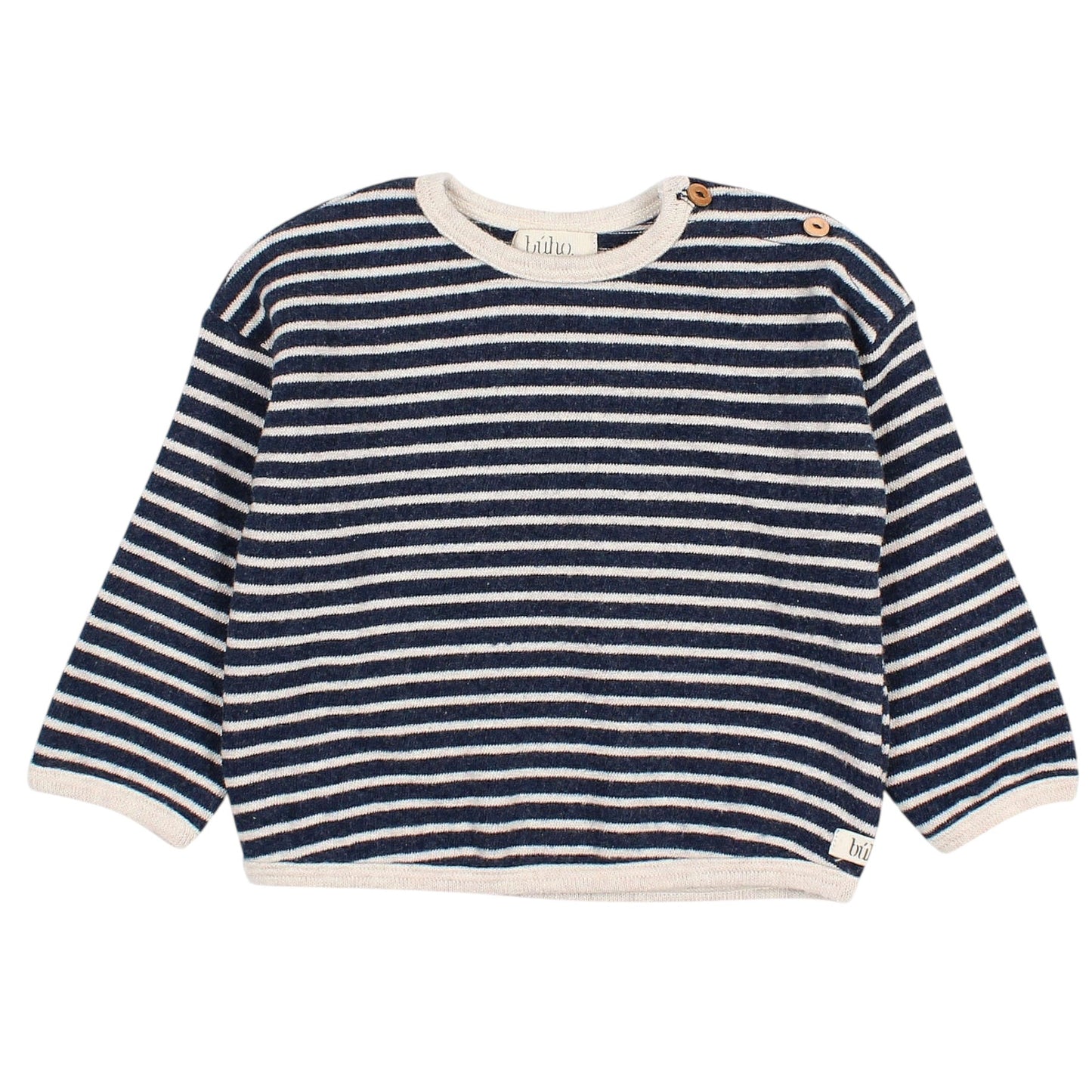 Soft Jersey Sweatshirt von Búho, Gr. 3-24 Monate, Farbe: navy