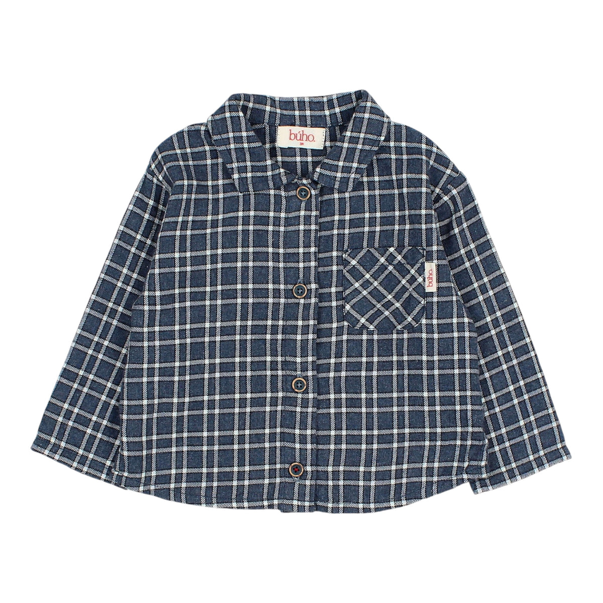 Hemd von Búho, 3-24 Monate, Farbe: navy