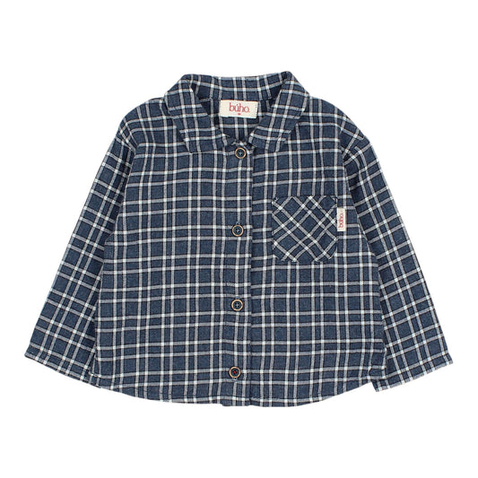 Hemd von Búho, 3-24 Monate, Farbe: navy