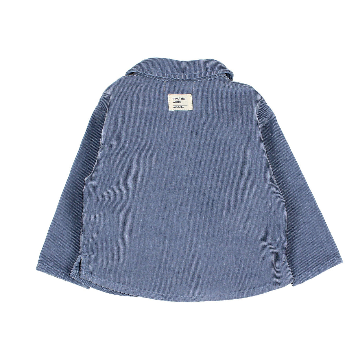 Microcord shirt by Búho, size 6-24 months, color: arctic blue