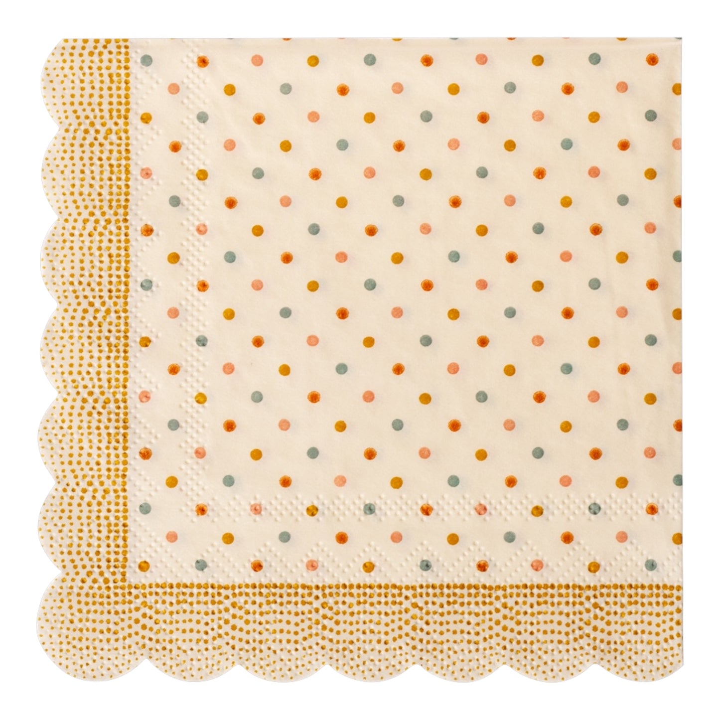 Serviertten, Multi Dots, Ocker