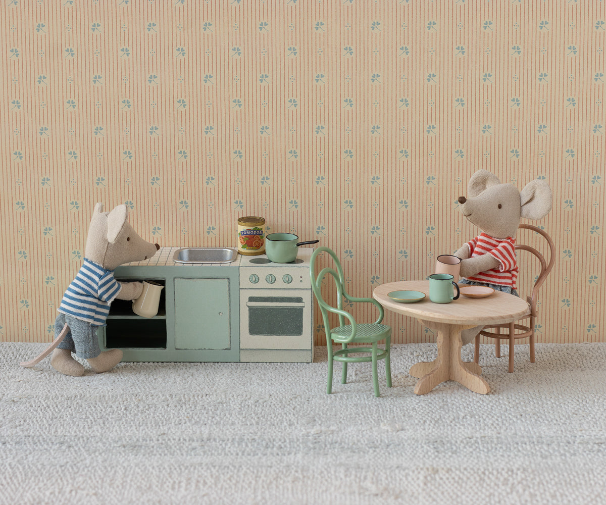 Vintage Stuhl, Maus - Mint