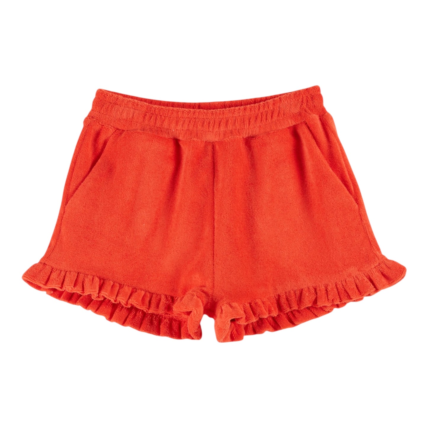 Shorts mit Rüschen von Emile et Ida, Gr. 3-8 Jahre, Farbe: coquelicot