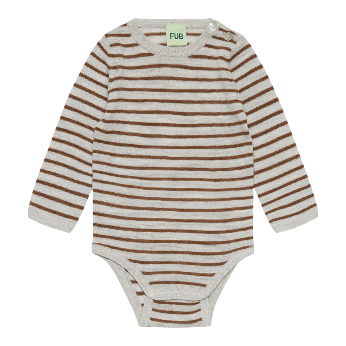 Baby Body von Fub, 56-86, Farbe: light grey melange/hazel