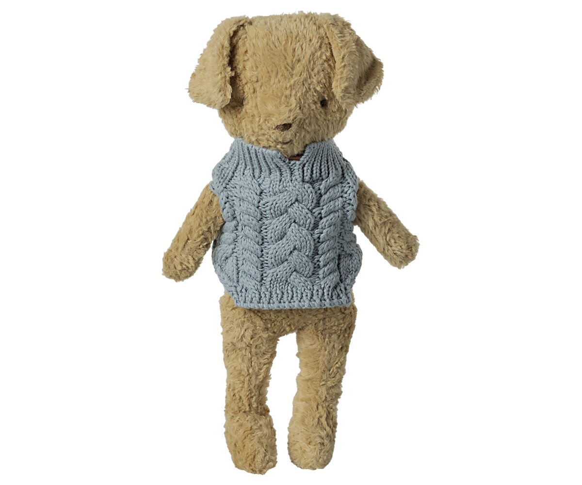 Welpen Zubehör, Pullover - Blau von Maileg