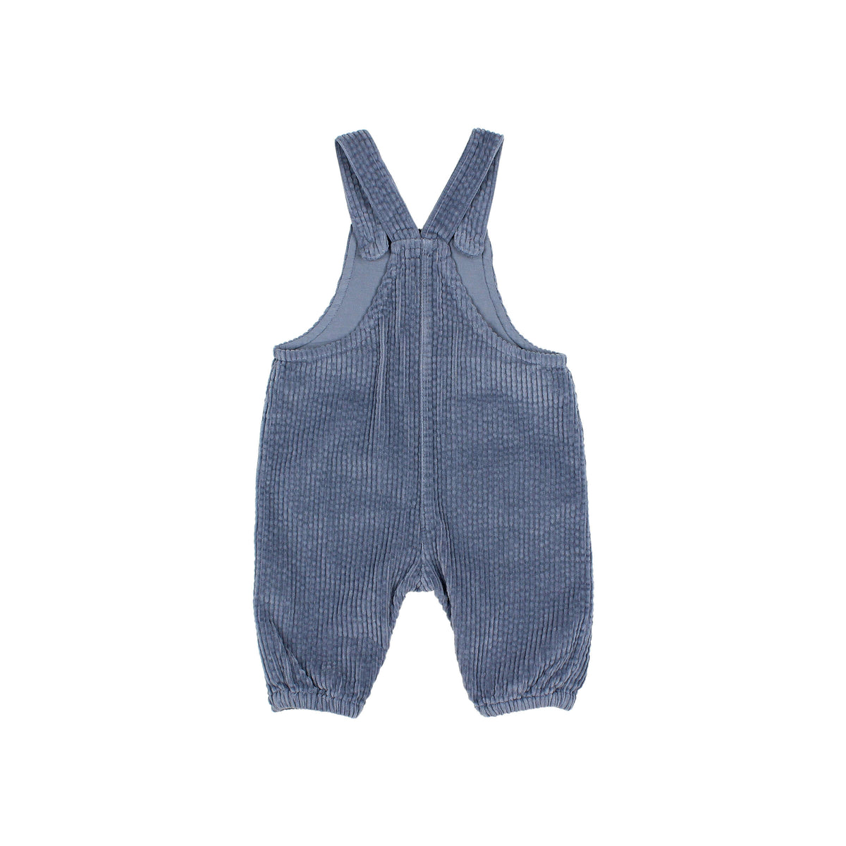 Corduroy dungarees by Búho, size 6-9 months, color: arctic blue