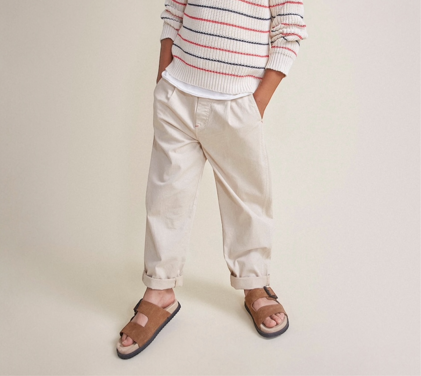 Hose von Búho, Gr. 3-6 Jahre, Farbe: sand