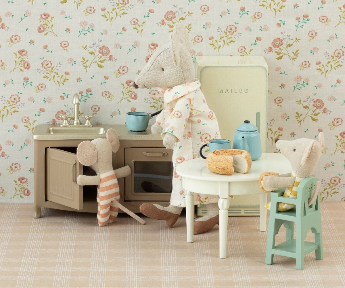 Vintage Esstisch, Maus - Creme von Maileg
