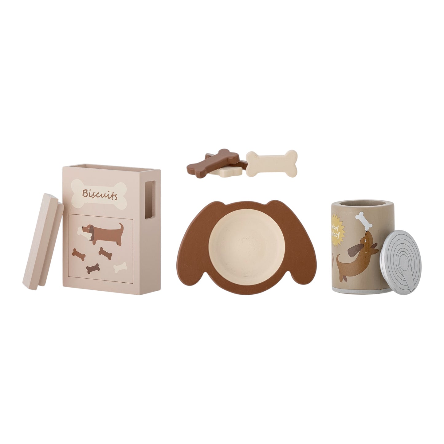 The Charlie playset from Bloomingville, 9-piece.