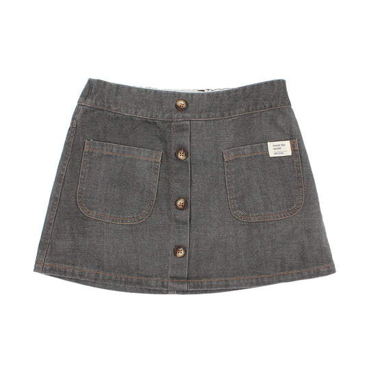 Denim Rock von Búho, Gr. 3-12 Jahre, Farbe: grey denim