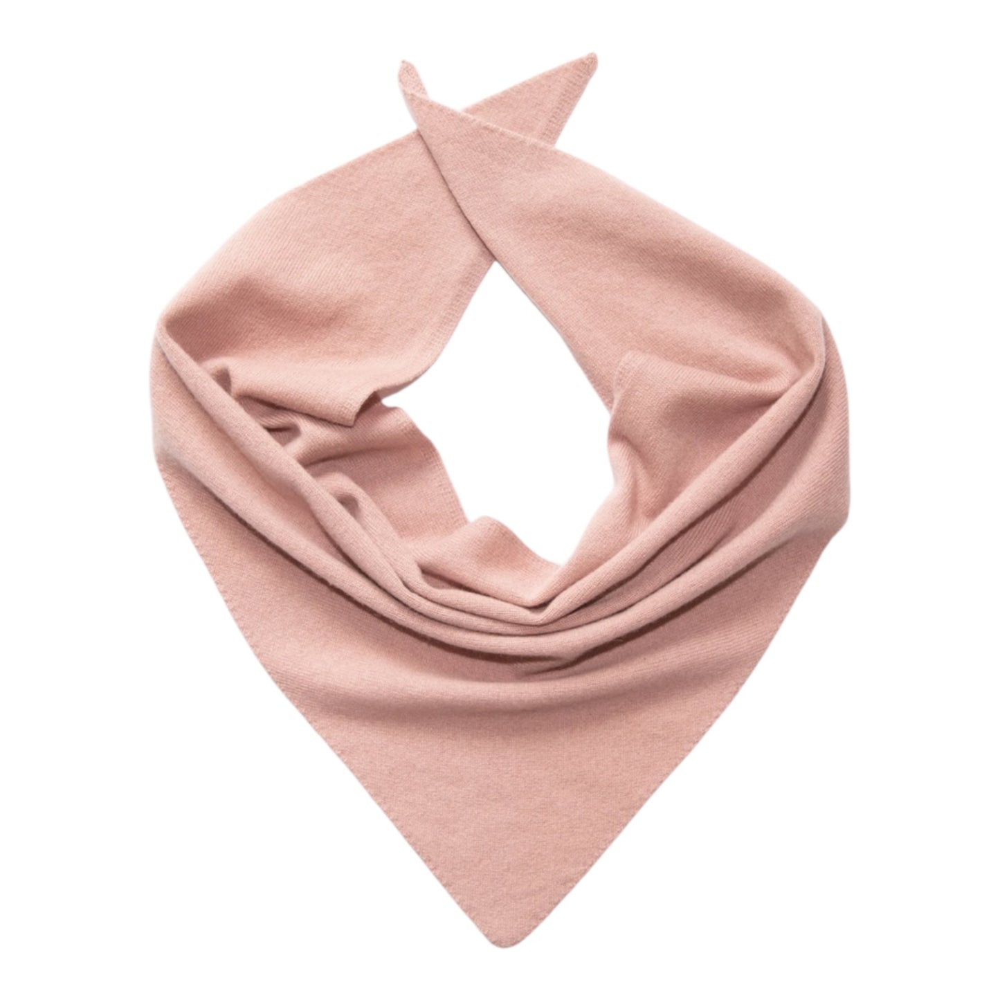 Dreieckstuch „Kim“ von Papa Lobster, Gr. 1+2 aus 100% Kaschmir, Farbe: cameo rose
