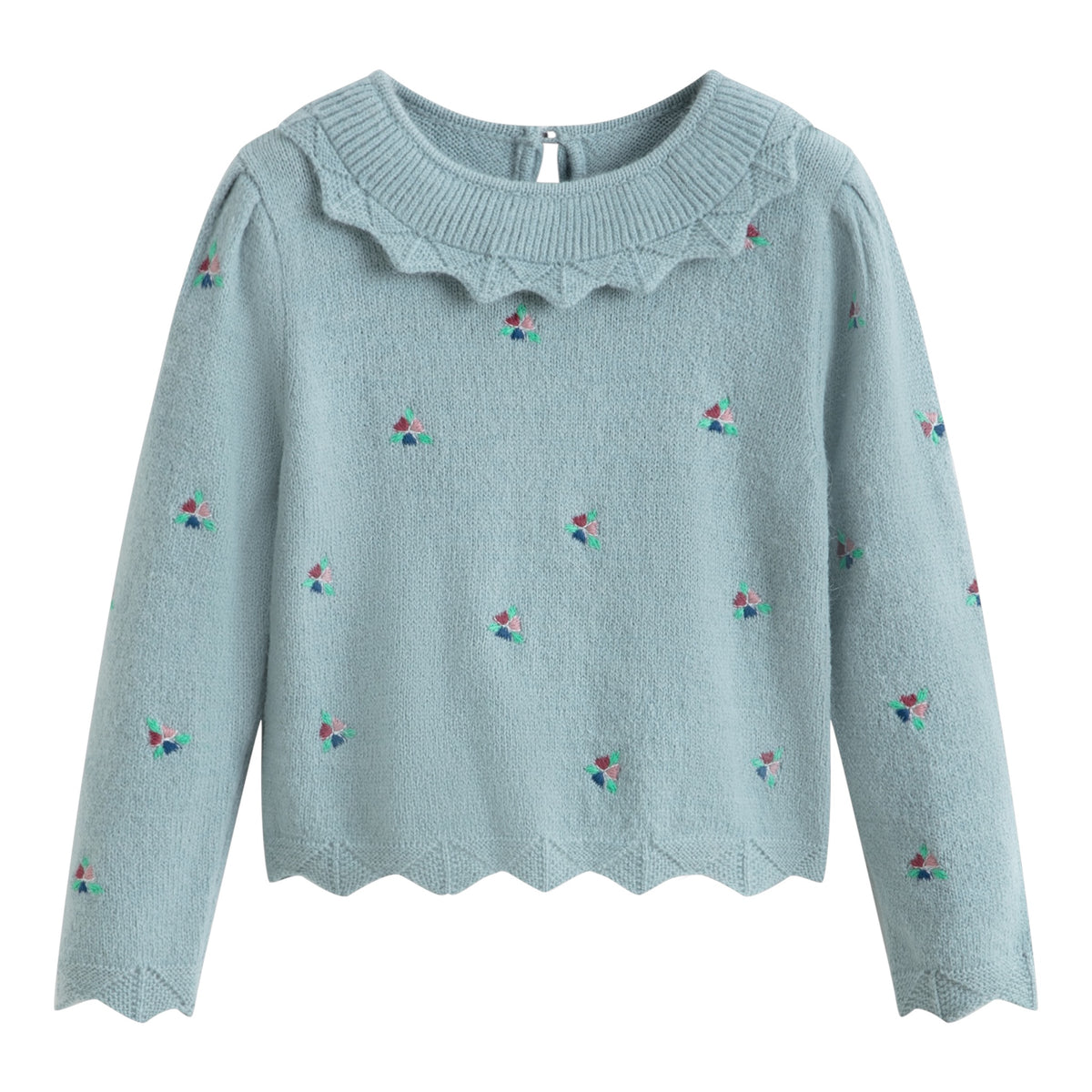 Pullover Lana von C‘ era una Volta, 3-8 Jahre, Farbe: dusty blue