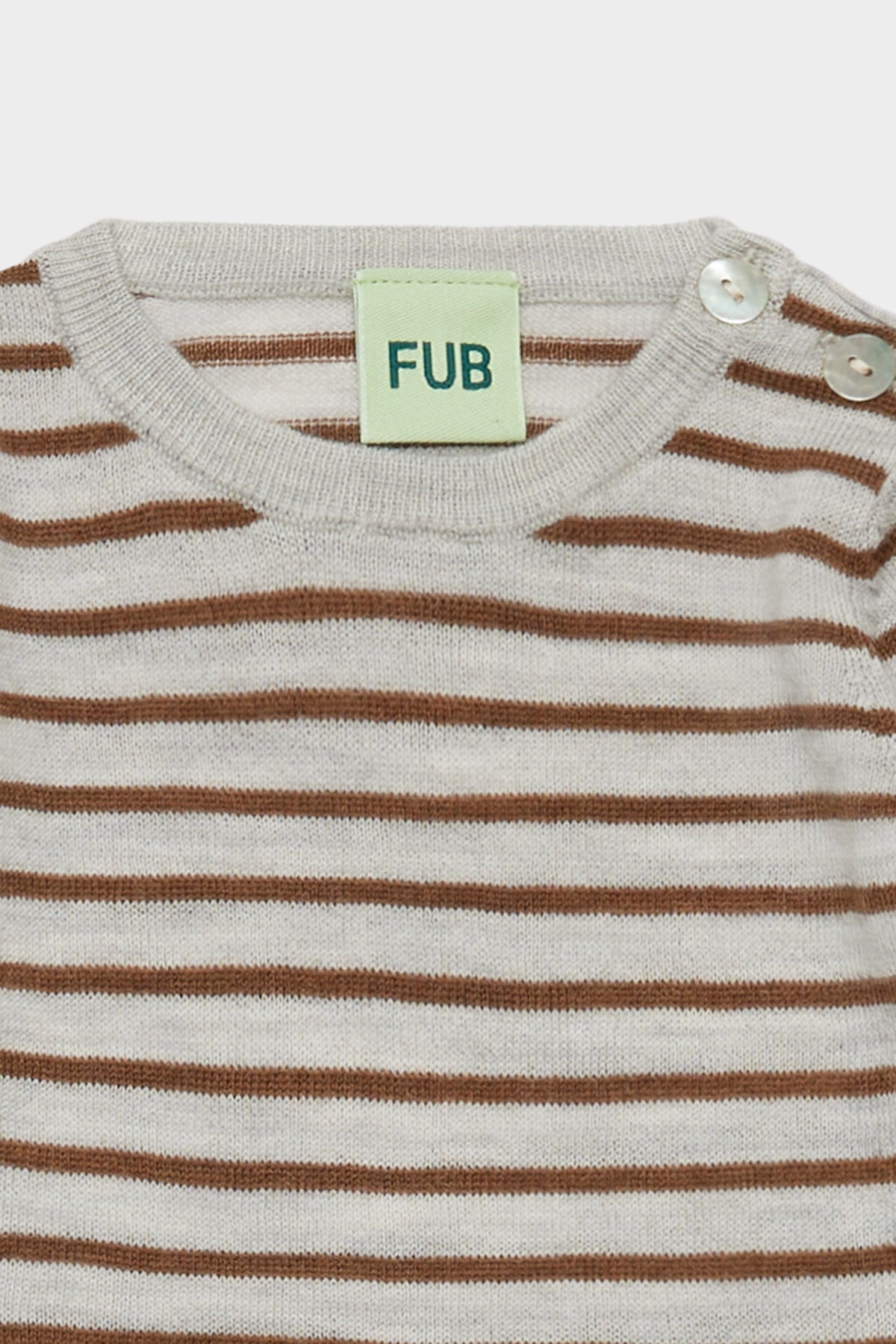 Baby Body von Fub, 56-86, Farbe: light grey melange/hazel