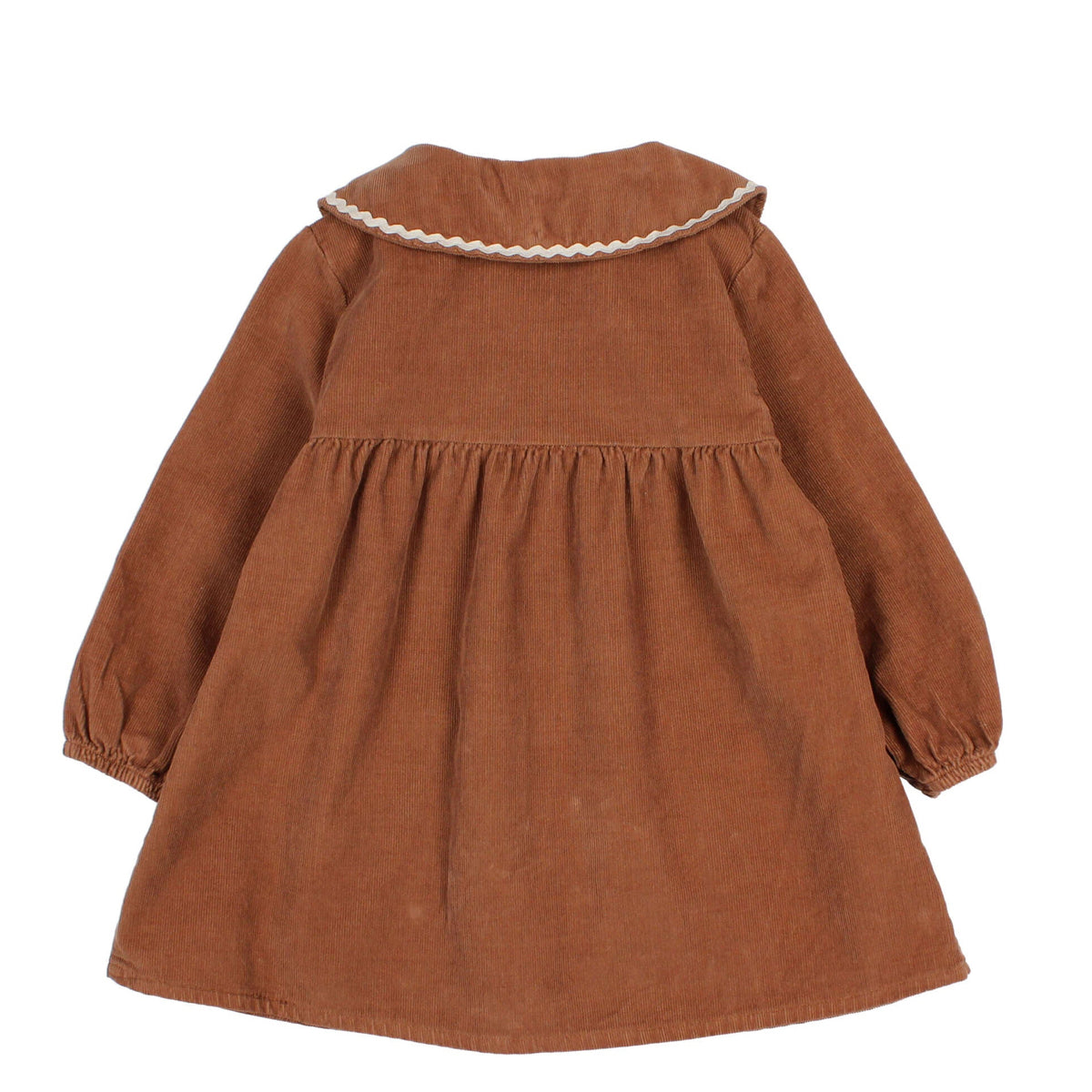 Soft Velour Dress von Búho, 12-24 Monate, Farbe: cookie