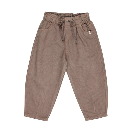 Twill Mädchen Hose von Búho 3-6 Jahre, Farbe: taupe