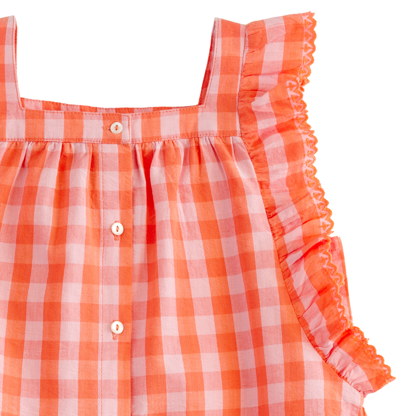 Top von Bonheur du jour Paris, Gr. 12-24 Monate, Farbe: vichy rose