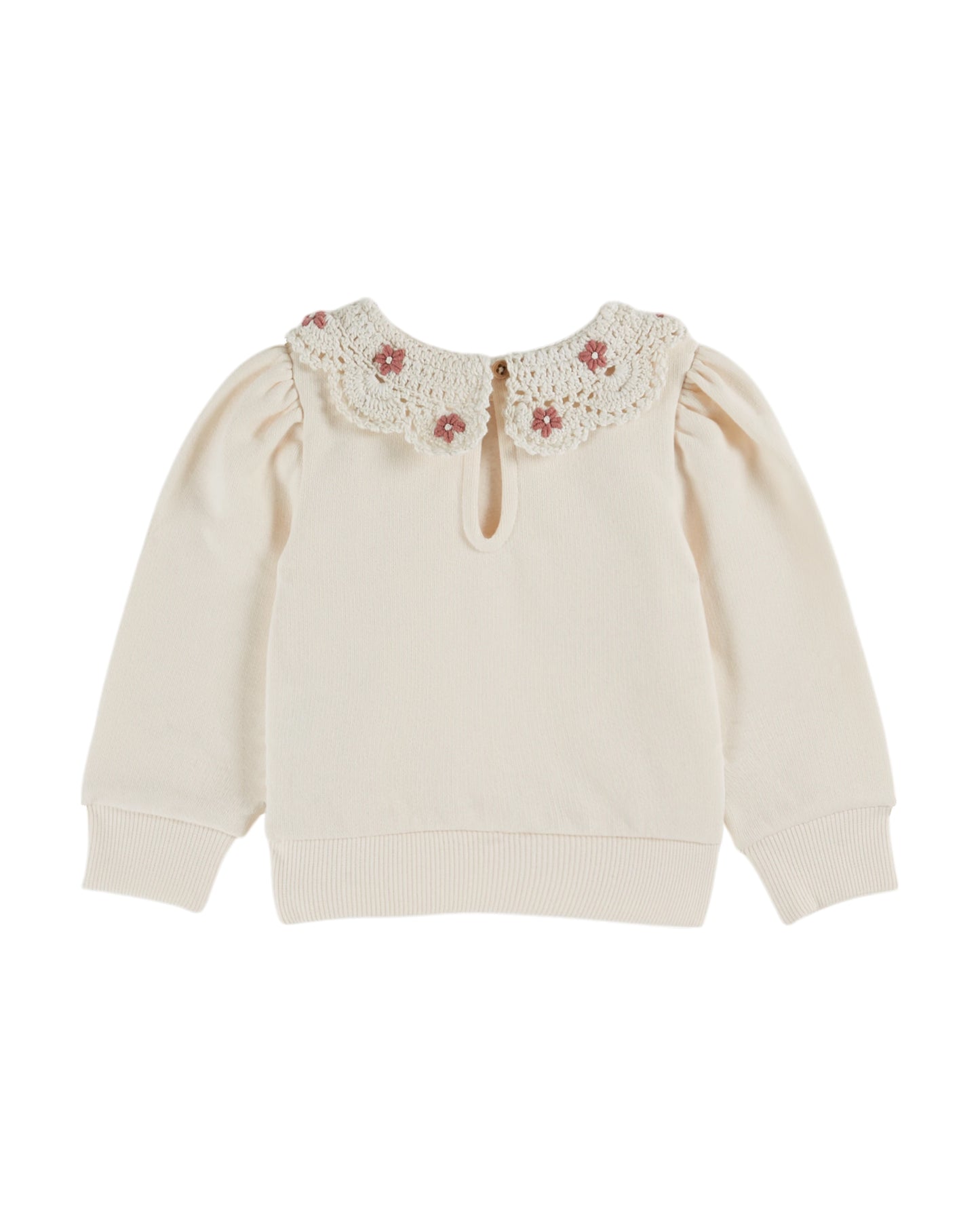 Sweatshirt by Emile et Ida, size 6-24 months, color: cream