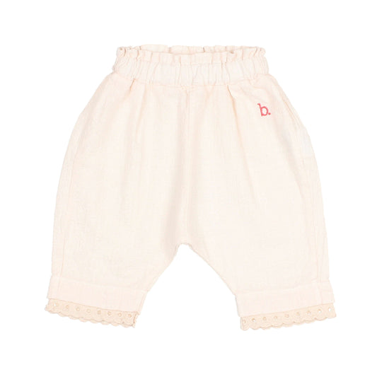 Cotton Lace Pants von Búho, Gr. 3-24 Monate, Farbe: cream pink