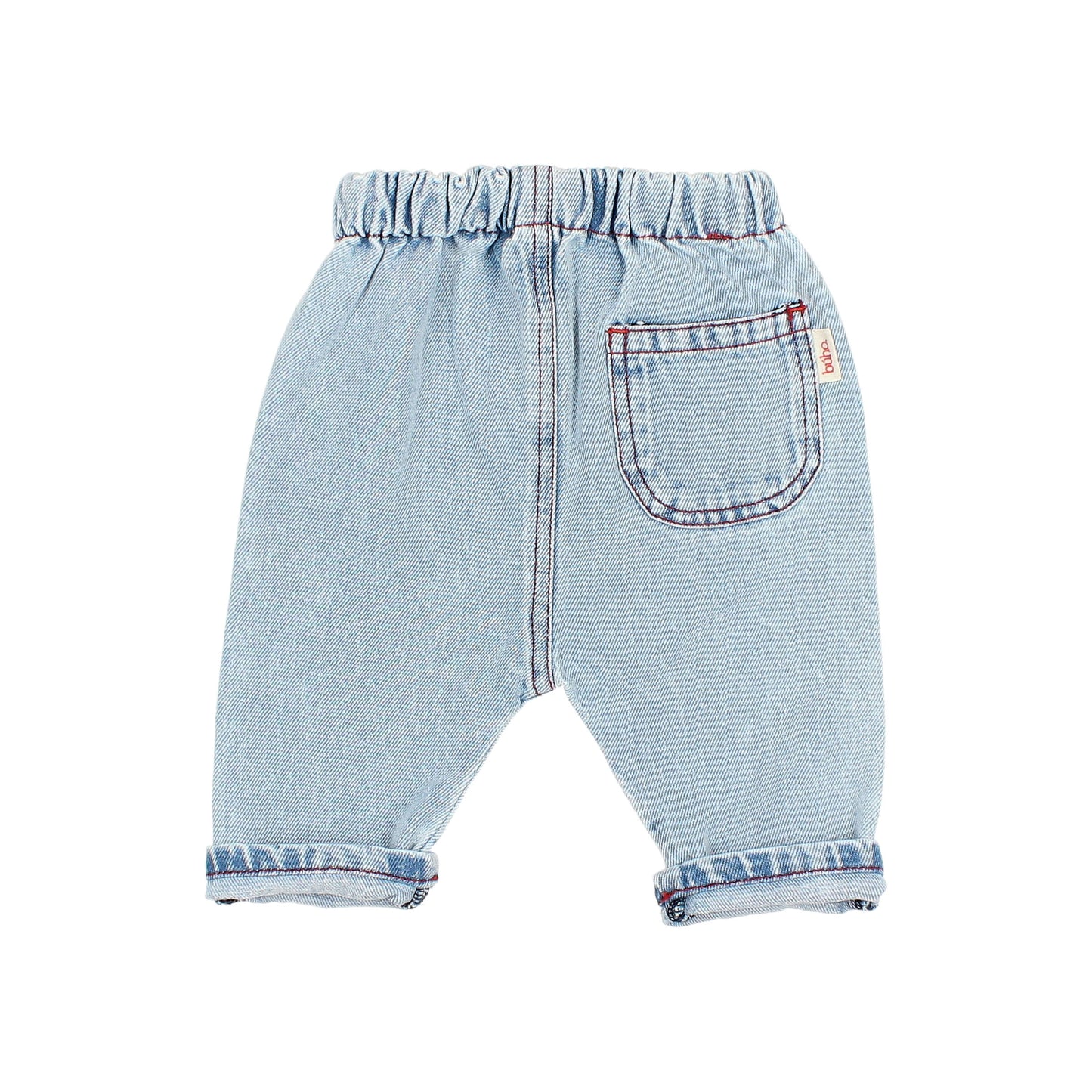 Als Inspiration für Dich: Denim Pants von Búho, Gr. 3-24 Monate, Farbe: denim bleach