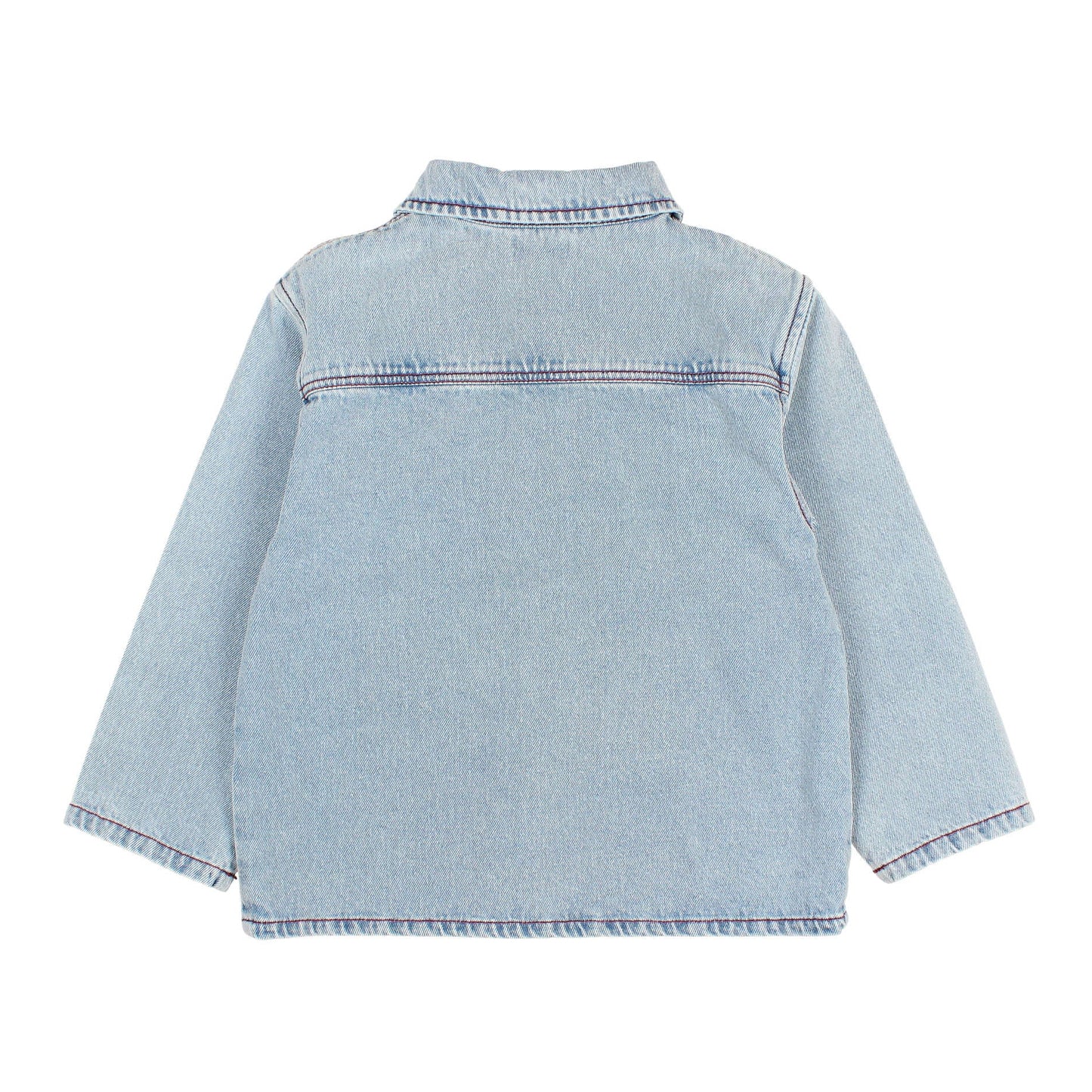 Chaquetas vaqueras de Búho, Tallas 2-8 años, Color: denim bleach