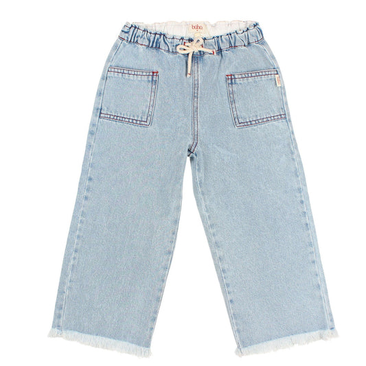 Denim Girly Pants von Búho, Gr. 3-8 Jahre, Farbe: denim bleach