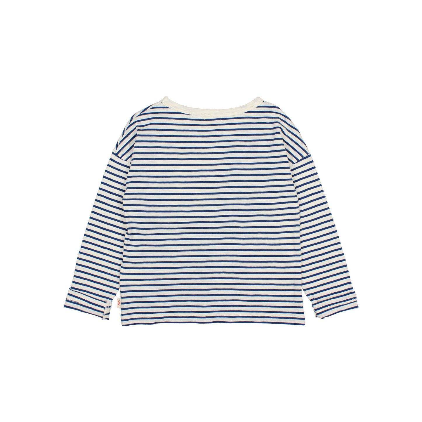 Gestreift T-Shirt von Búho, Gr. 3-8 Jahre, Farbe: navy