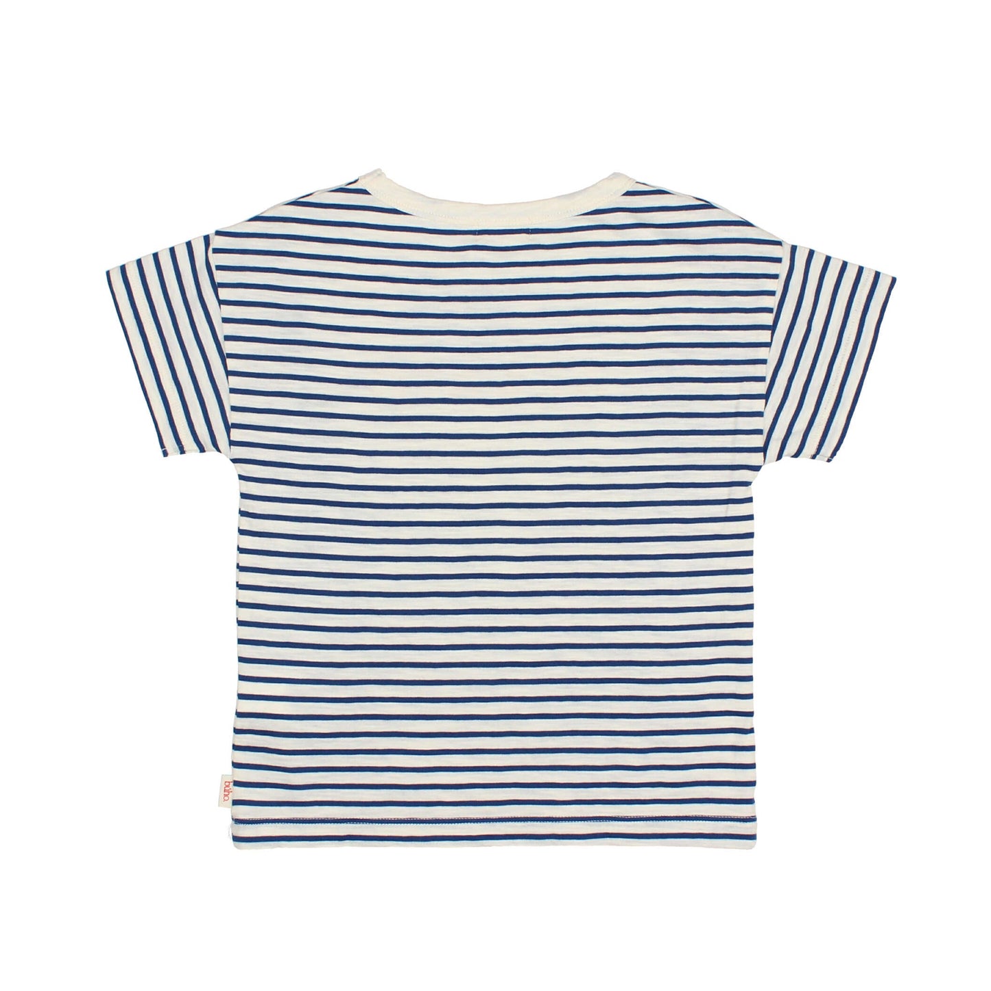 Camiseta Gelato a rayas de Búho, talla 3-8 años, color: marino