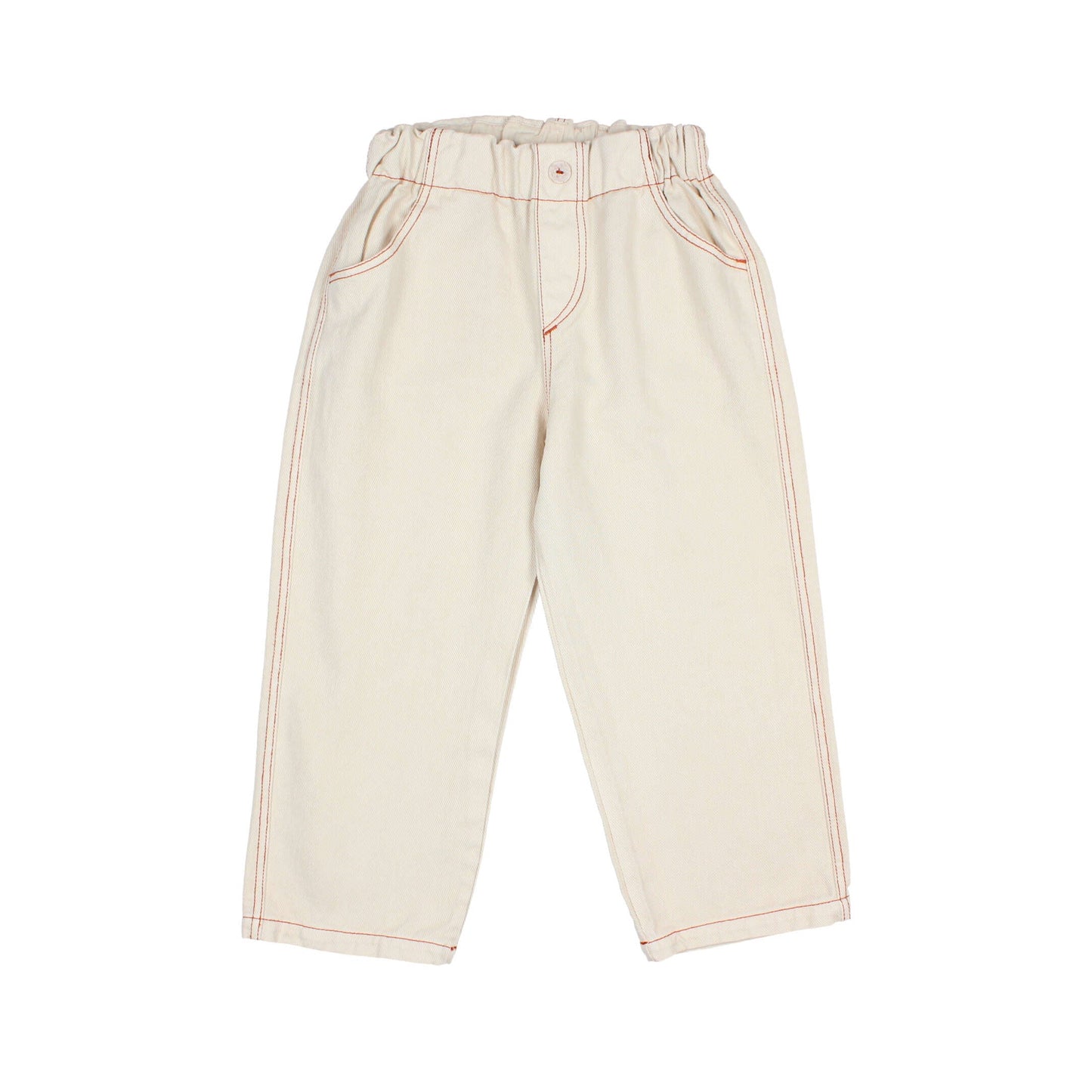 Drill Trousers by Búho, sizes 3-8 years, color: sand