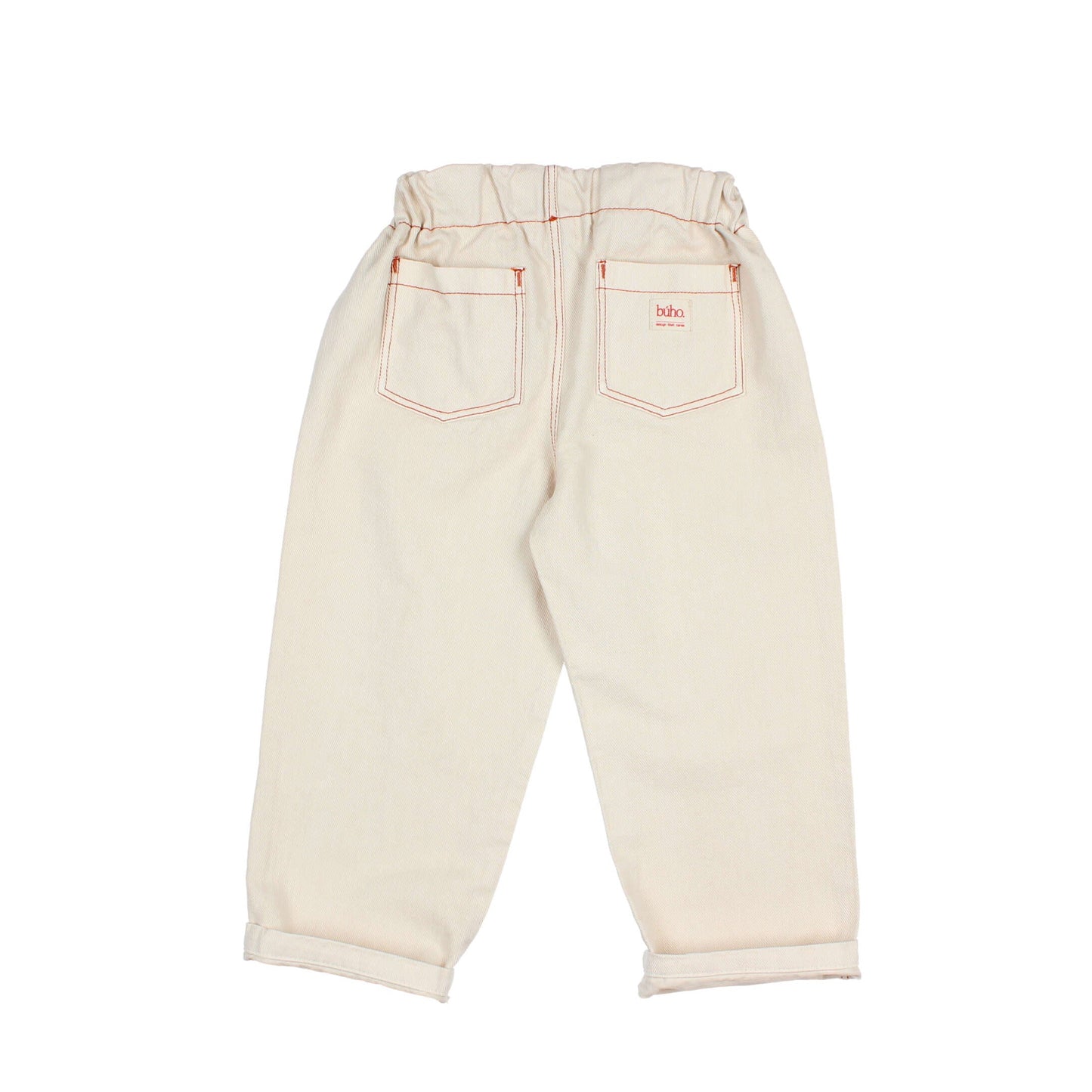 Drill Trousers by Búho, sizes 3-8 years, color: sand