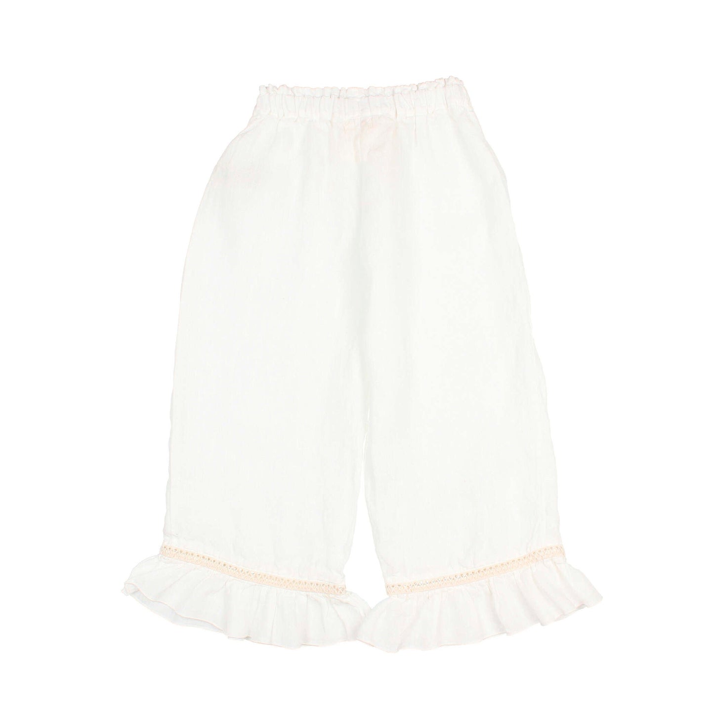 Hose aus Leinen von Búho, Gr. 3-8 Jahre, Farbe: white