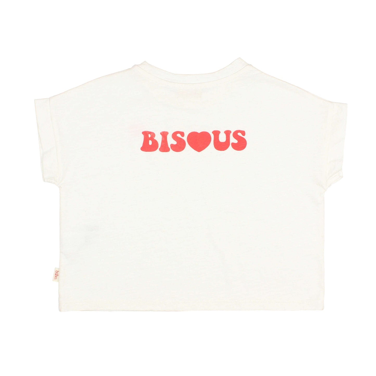 Bisous T-Shirt von Búho, Gr. 3-8 Jahre, Farbe: white