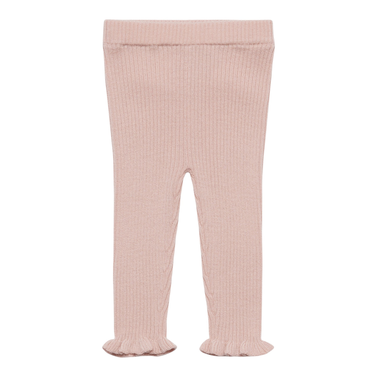 Strickhose mit Rüsche aus Merinowolle von Fub, 56-92, Farbe: pale rose