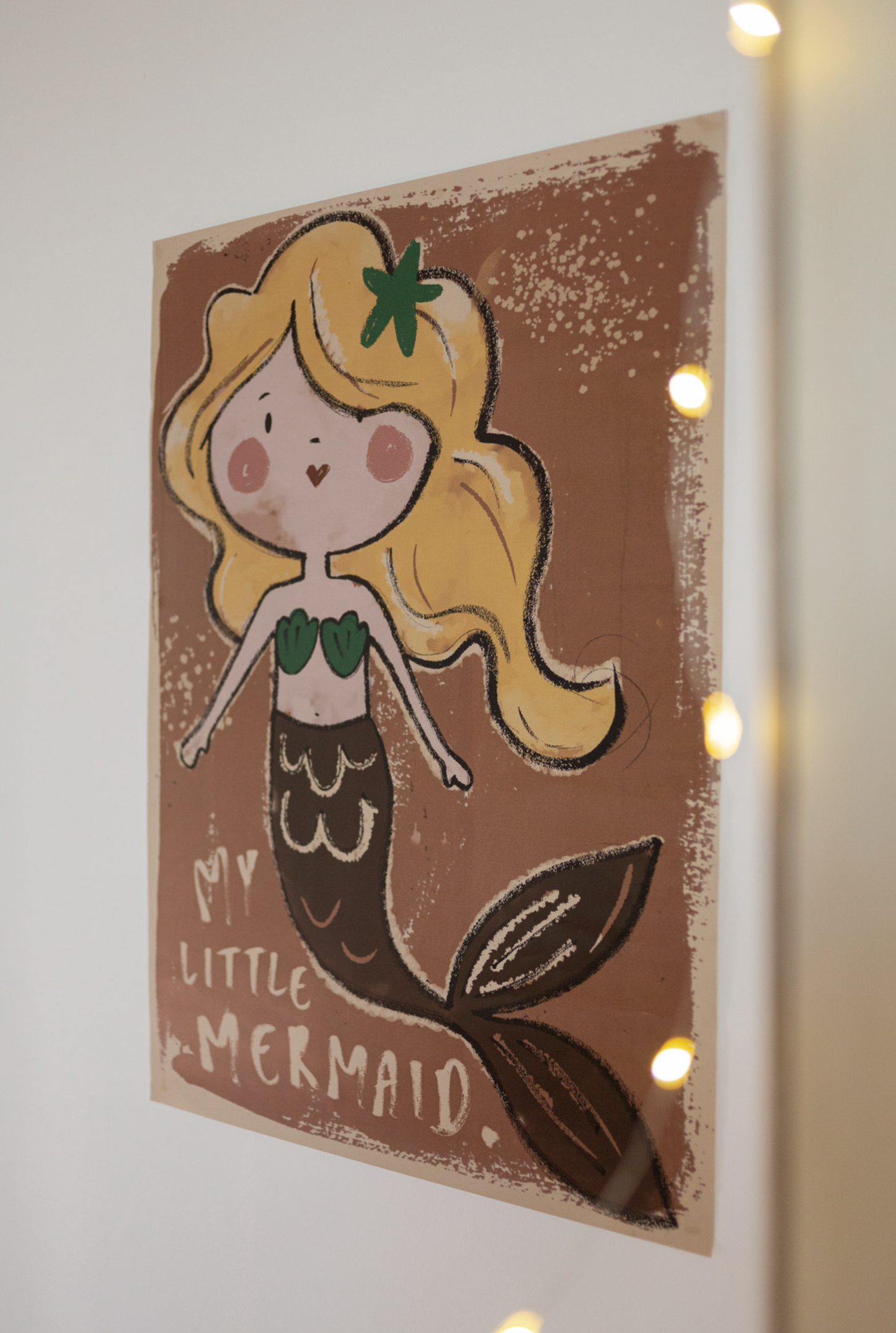 Poster Meerjungfrau von Studio Loco