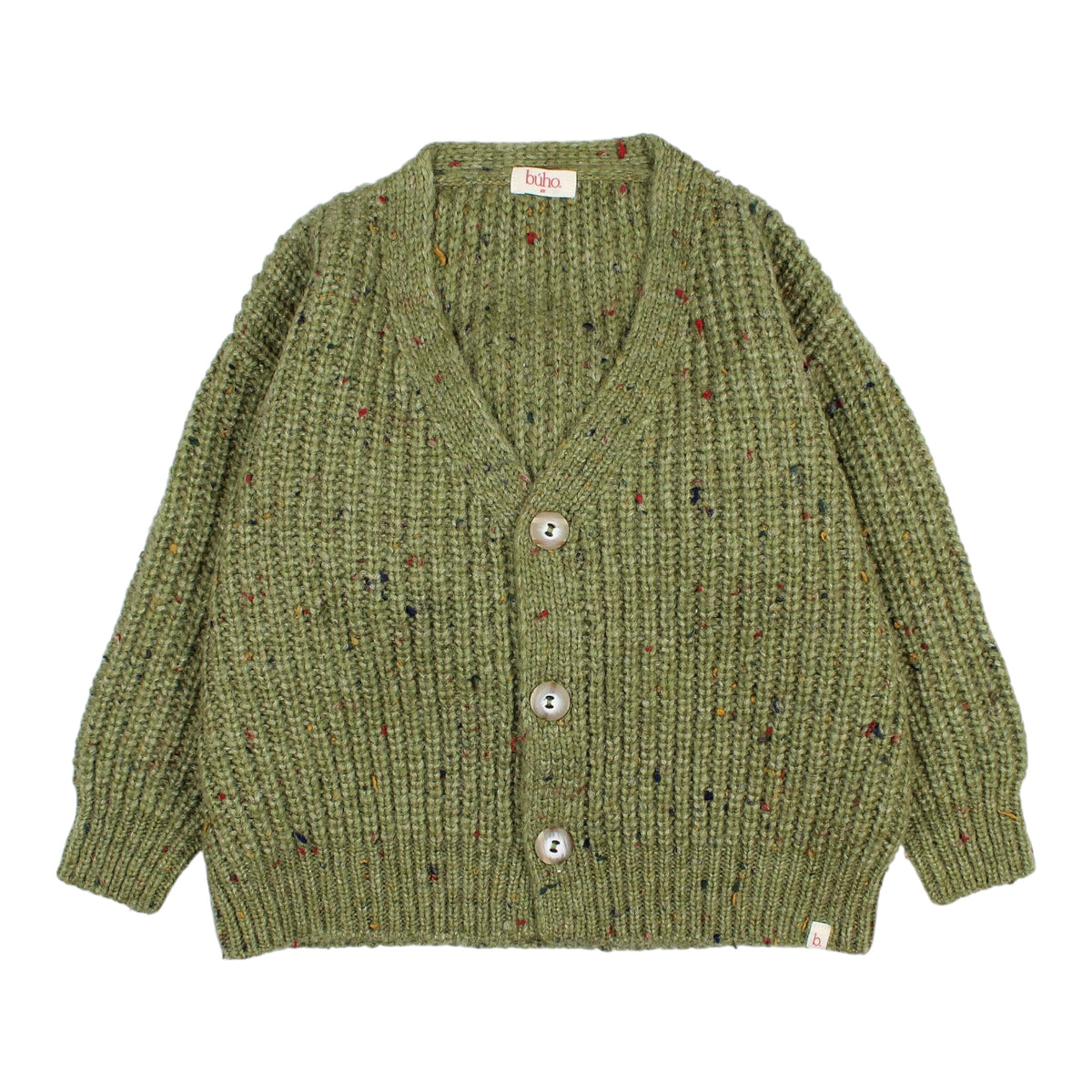 Cardigan von Búho, 3-6 Jahre, Farbe: green tea
